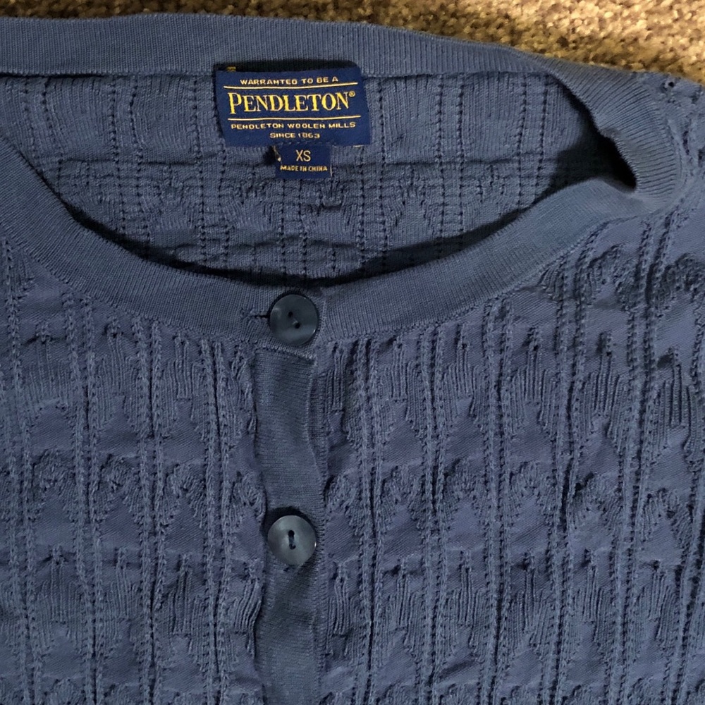 Nwot Pendleton Button Up Sweater - image 2